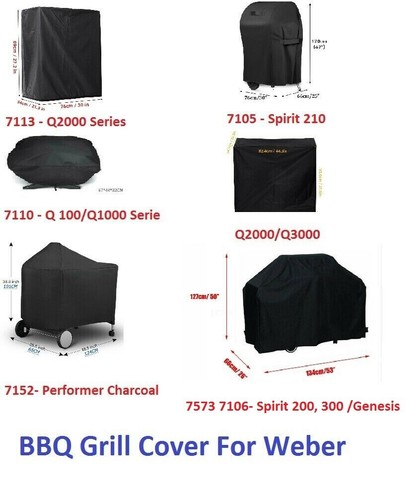 Bbq grill cover for weber - cover, 7110