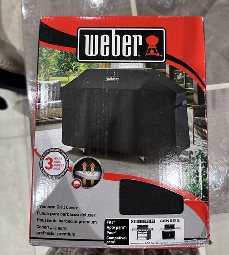 Weber premium grill cover - weber,