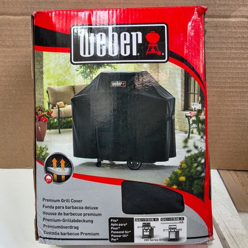 Weber premium bbq cover - weber,