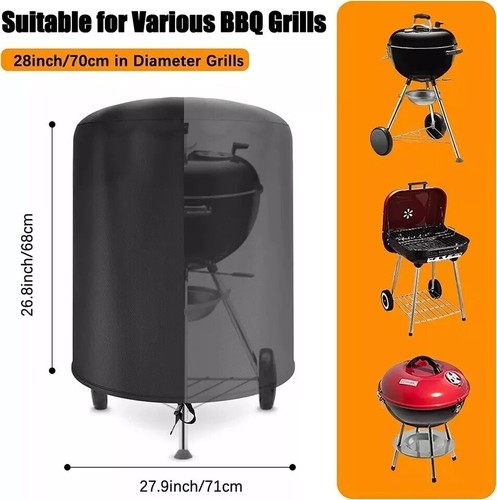 Waterproof round kettle bbq - round,